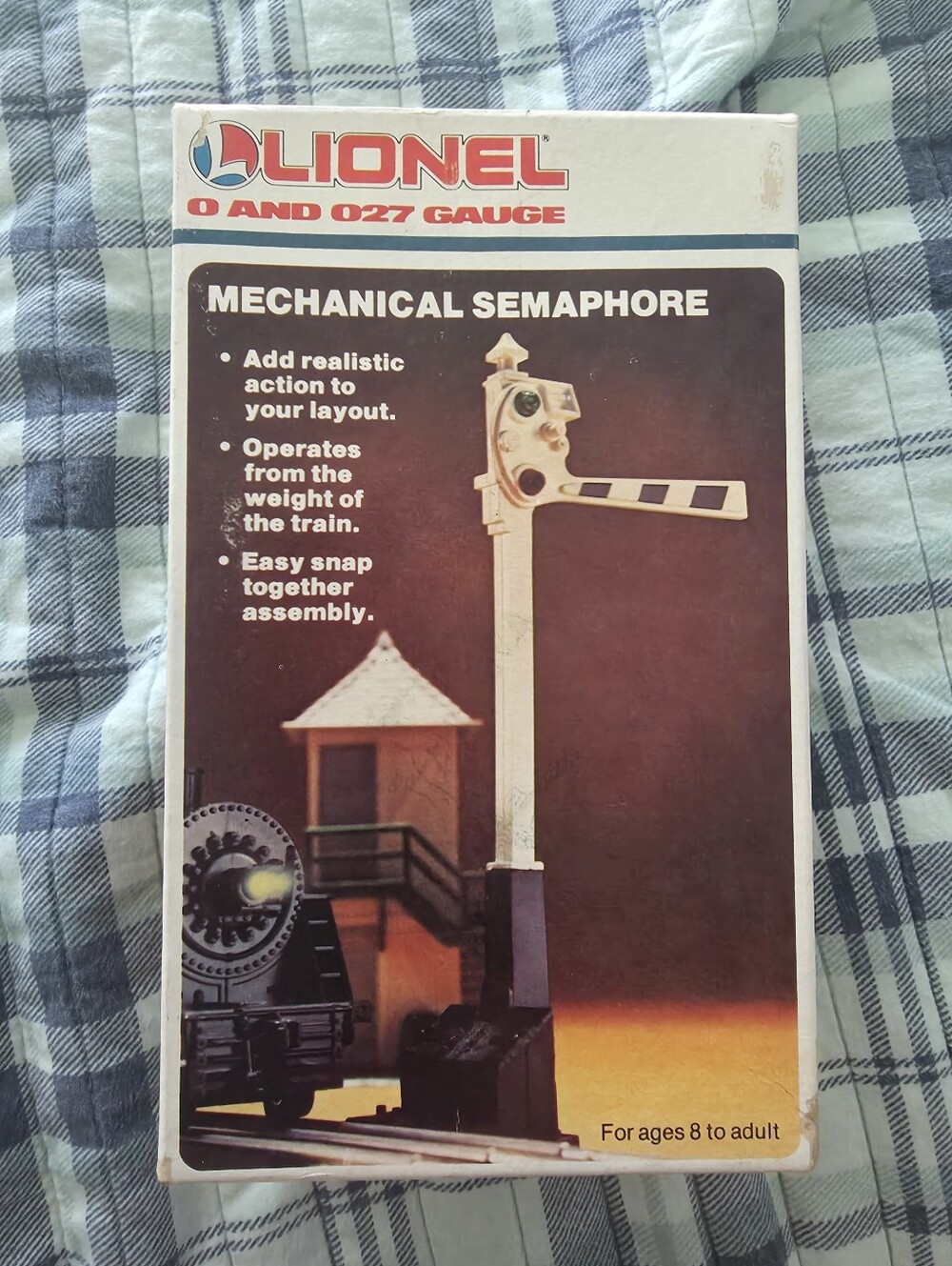 Lionel O Scale Mechanical Semaphore Operating Accessory 6-2311 Trackside Signal